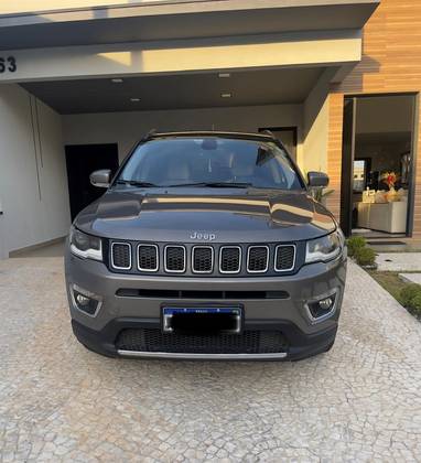 JEEP COMPASS 2.0 16V FLEX LIMITED AUTOMÁTICO JEEP COMPASS 2.0 16V FLEX LIMITED AUTOMÁTICO